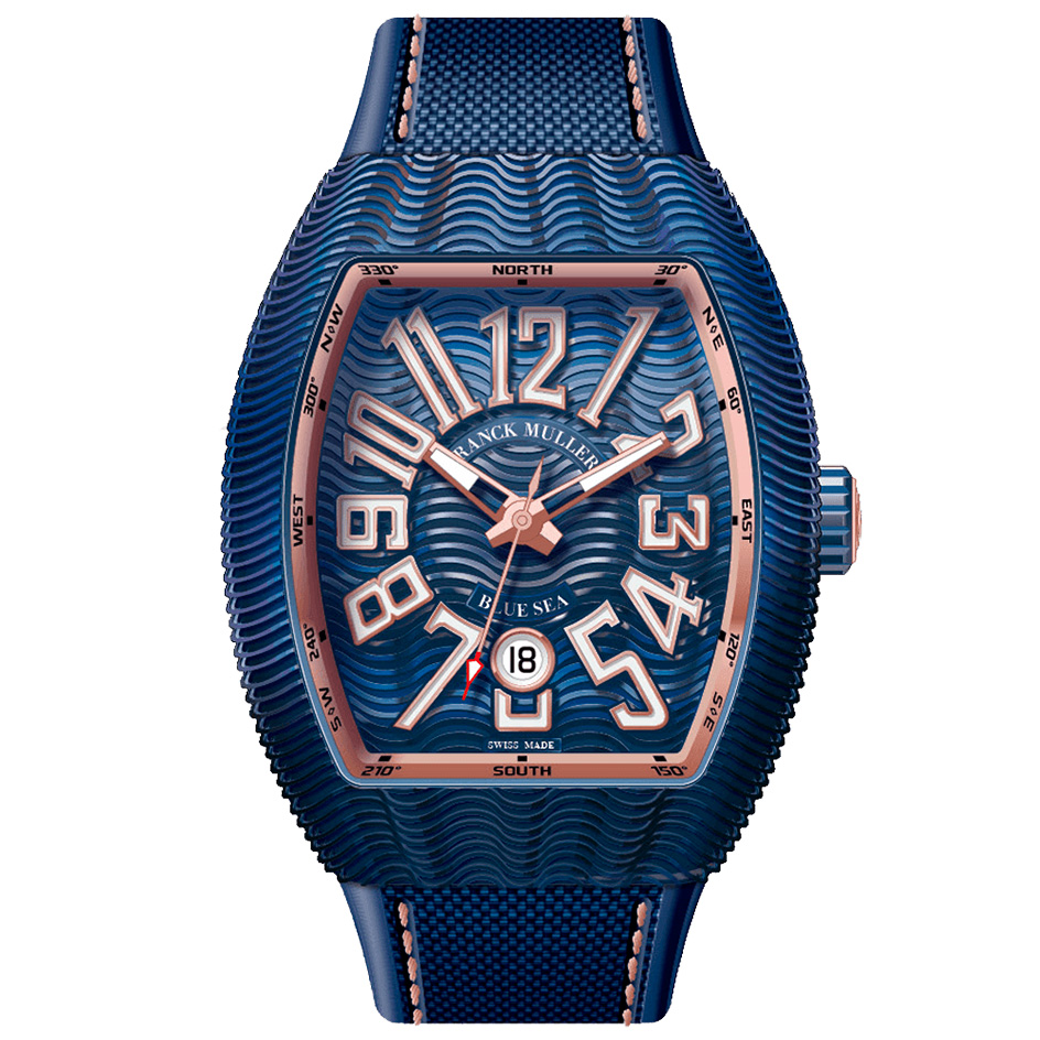 Franck Muller Vanguard Blue Sea - Model No. V45 SC DR BLUE SEA BL 5N